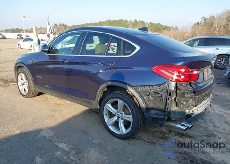 2016 BMW X4 xDrive28I z USA, uszkodzony, nr VIN 5UXXW3C5XG0R19843